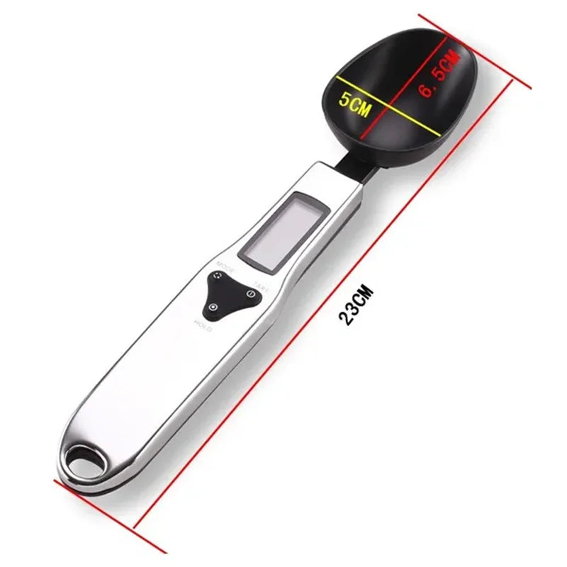 Balance numérique à cuillère avec écran LCD allumé