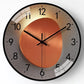 Horloge murale silencieuse dans une chambre apaisante
