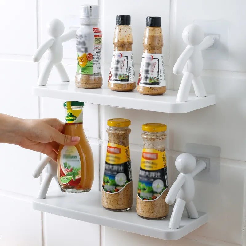 Étagères multifonctionnelles dans un bureau bien organisé