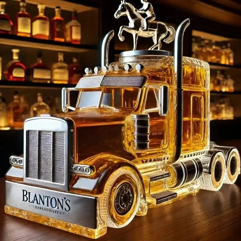 Vue rapprochée du design artistique de la bouteille en verre