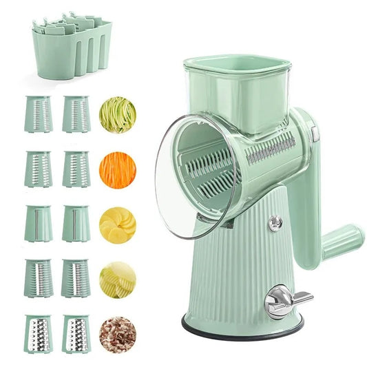 Vue d'ensemble d'un hachoir de cuisine compact