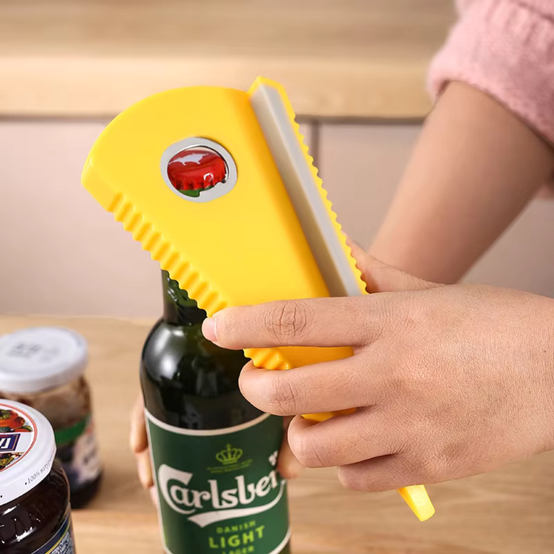Poignée antidérapante blanche pour une prise facile