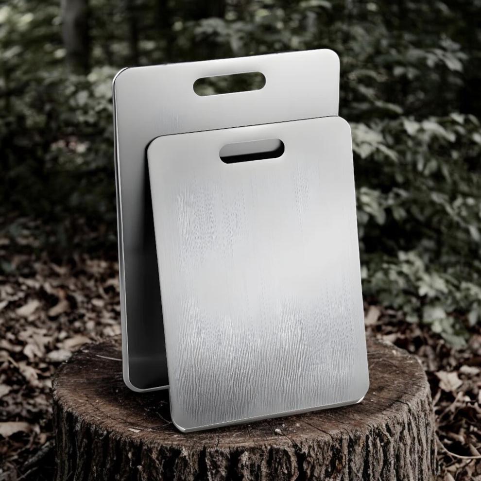 Vue latérale de la planche montrant son épaisseur robuste