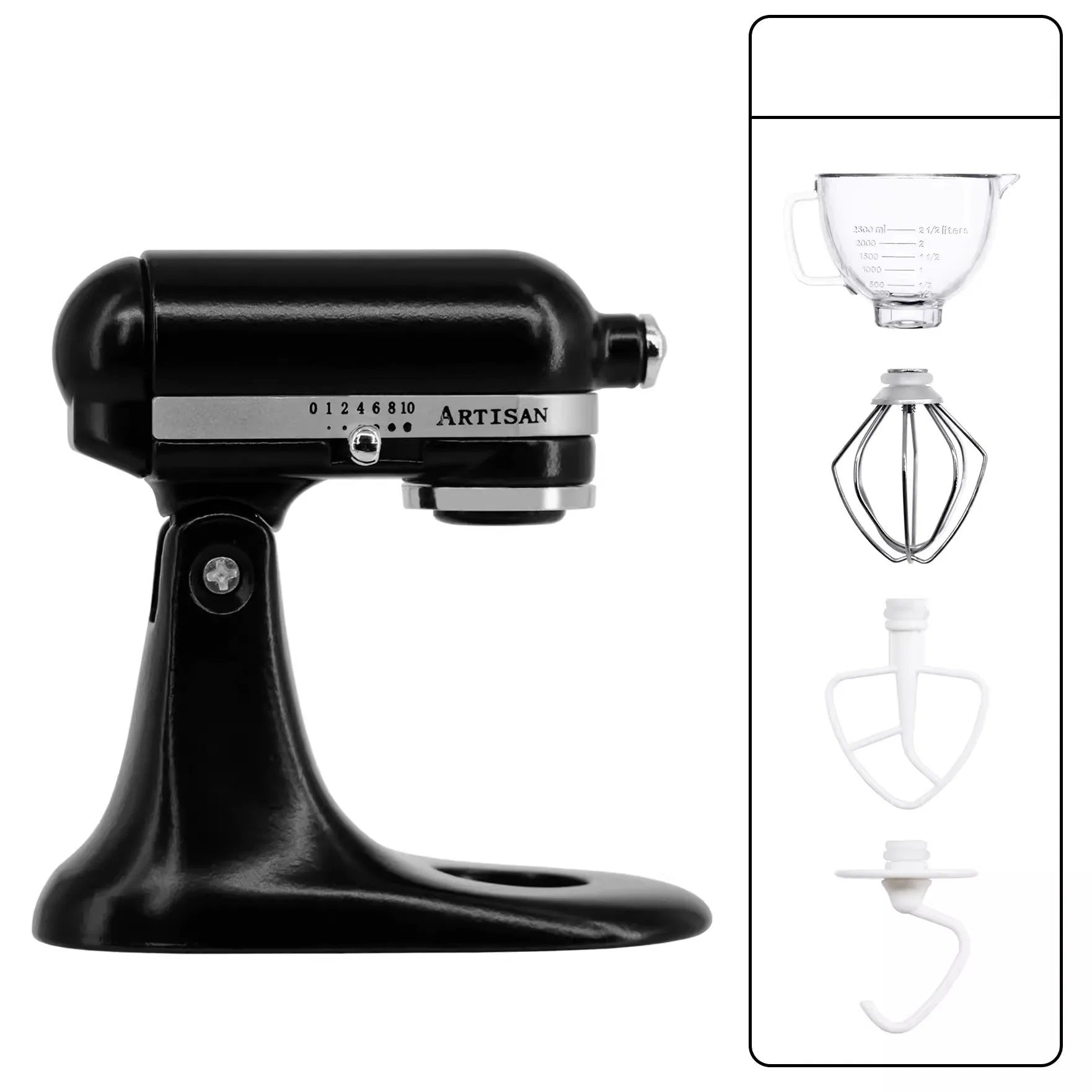 Détails du fouet et spatule pour mixeur miniature