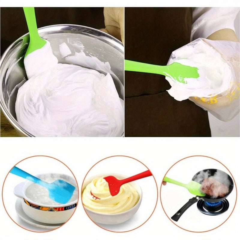 Ensemble de spatules de différentes tailles et couleurs