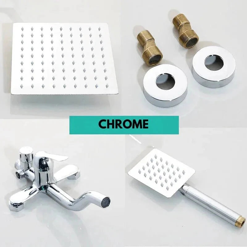Détail du pommeau de douche conçu pour éviter les fuites
