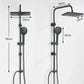 Colonne de douche avec options de réglage de hauteur