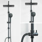 Vue détaillée du design ergonomique de la colonne