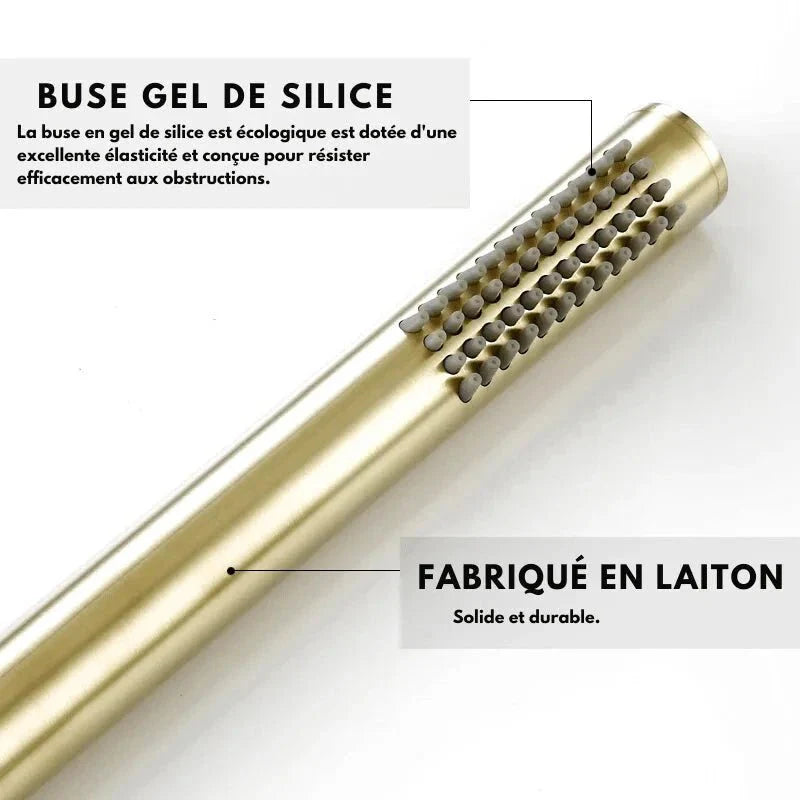Système de douche encastré sans tuyaux apparents