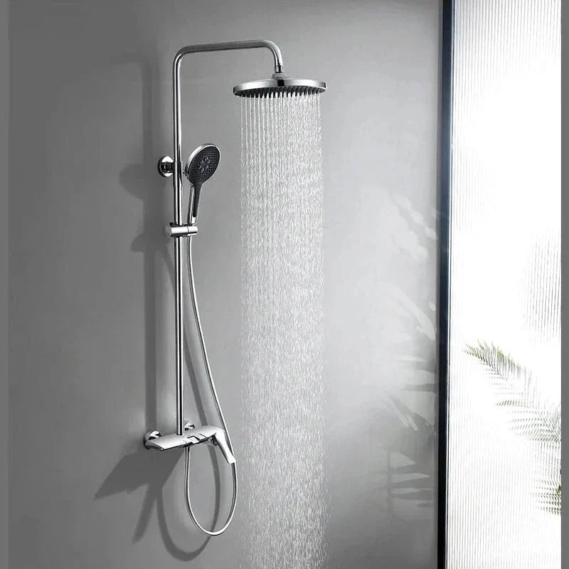 Colonne de Douche en Laiton colonne douche laiton dore vue latérale vue 21