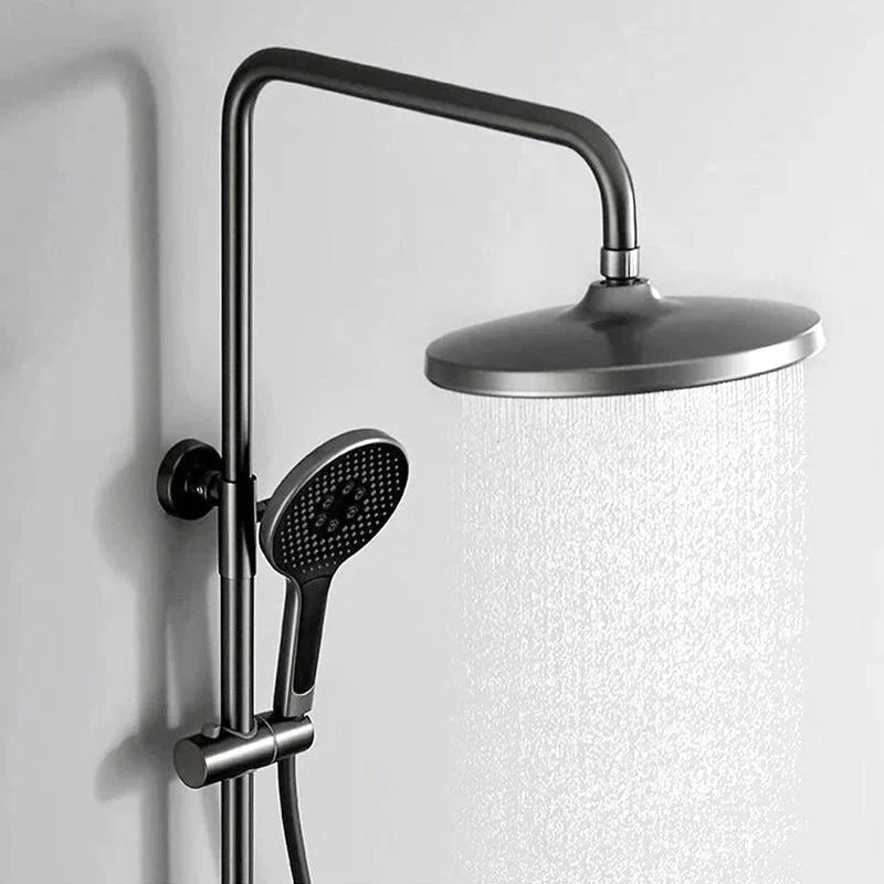 Colonne de Douche en Laiton colonne douche laiton dore vue rapprochée vue 14