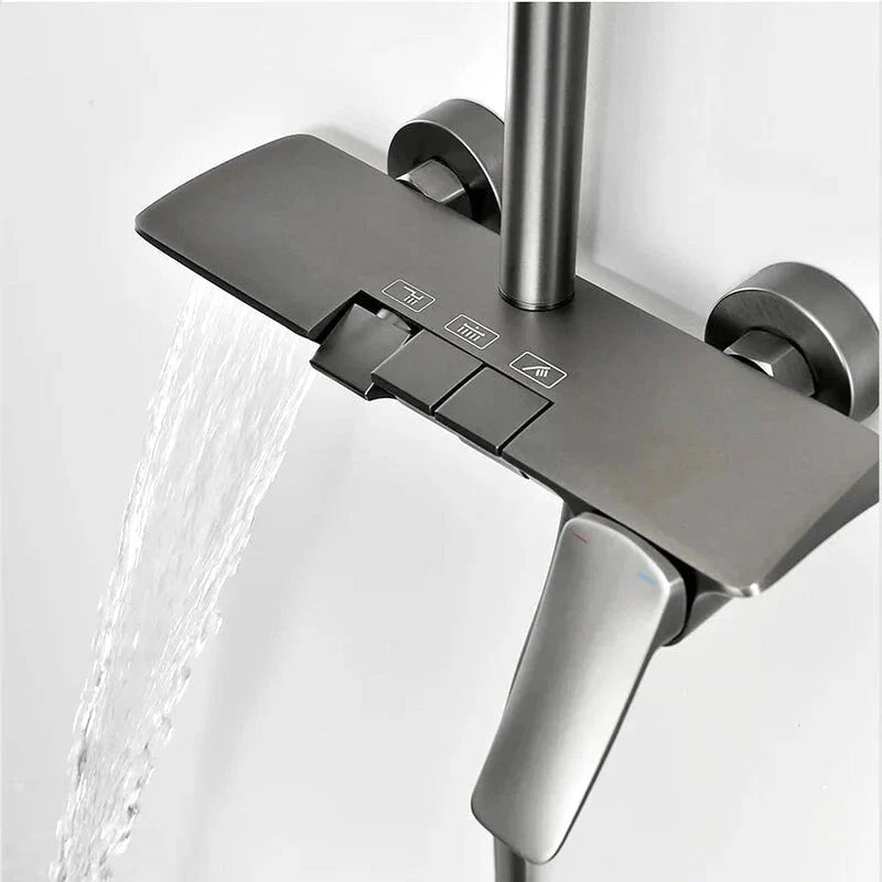 Colonne de Douche en Laiton colonne douche laiton dore vue de détail vue 19