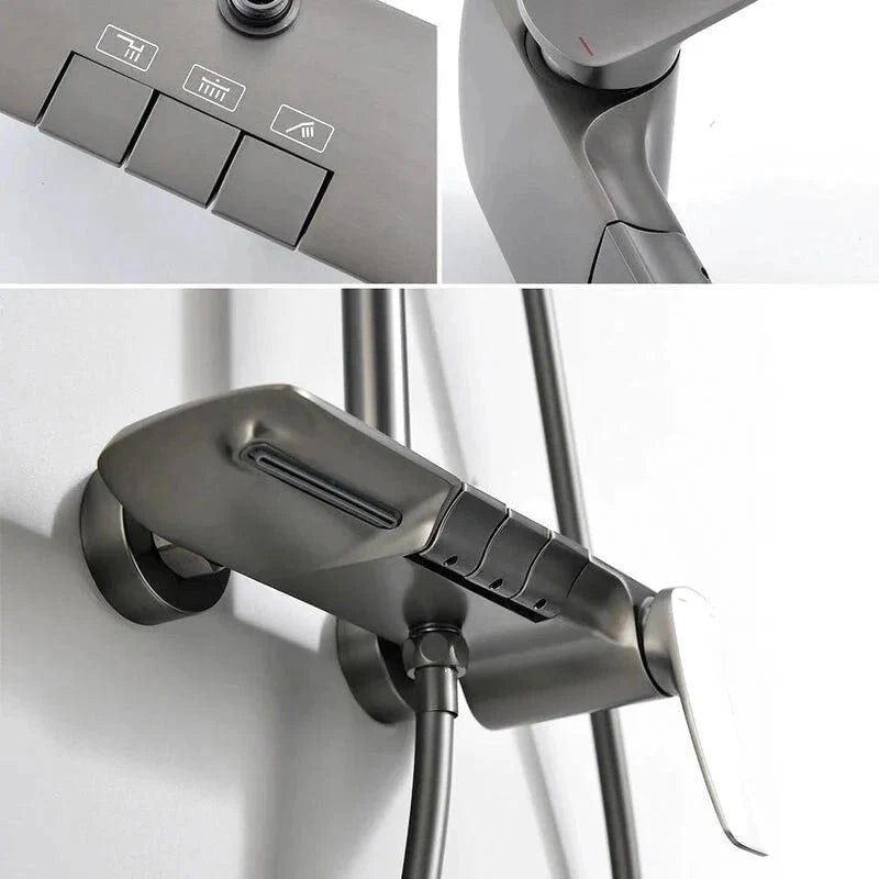 Colonne de Douche en Laiton colonne douche laiton dore vue du matériau vue 18