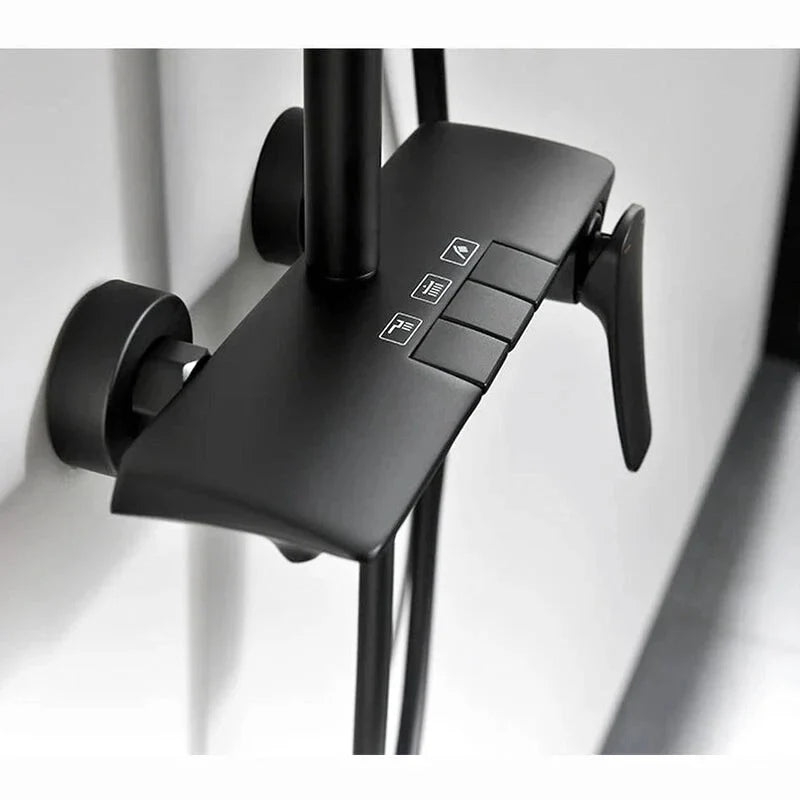 Colonne de Douche en Laiton colonne douche laiton dore vue de détail vue 11