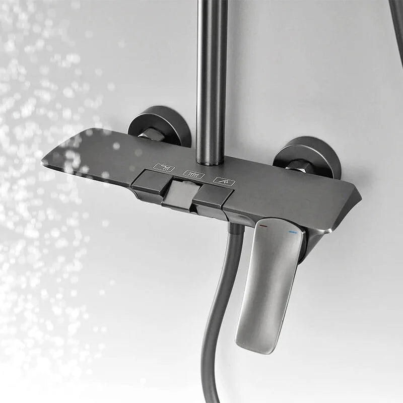 Colonne de Douche en Laiton colonne douche laiton dore vue d'ensemble vue 20