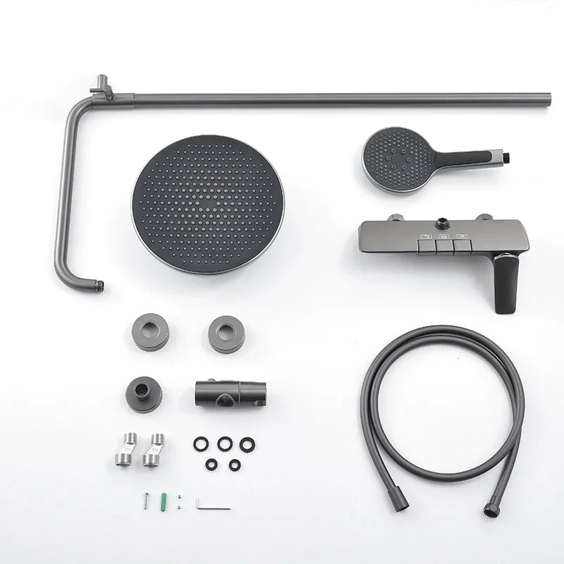 Colonne de Douche en Laiton colonne douche laiton dore vue du matériau vue 34