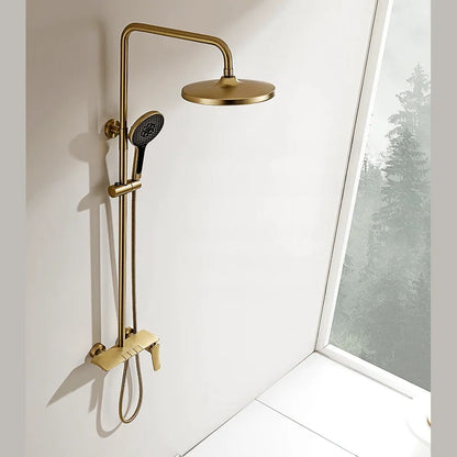 Colonne de Douche en Laiton colonne douche laiton dore vue de détail vue 43