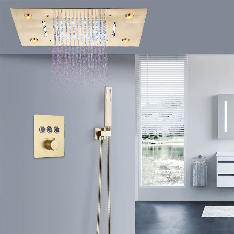 Colonne de Douche Led Encastrable colonne douche encastrable luxe vue rapprochée vue 23