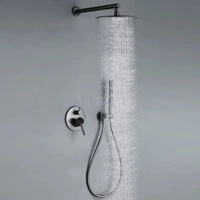 Colonne de douche encastrée avec design élégant et fonctionnalités avancées