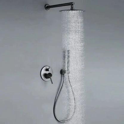 Colonne de douche encastrée avec design élégant et fonctionnalités avancées