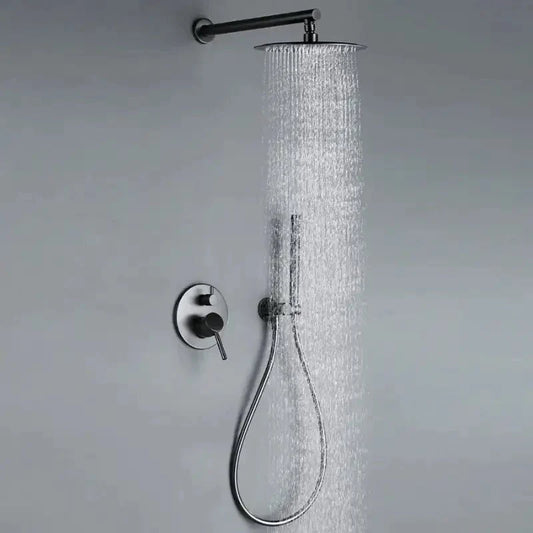 Colonne de douche encastrée avec design élégant et fonctionnalités avancées