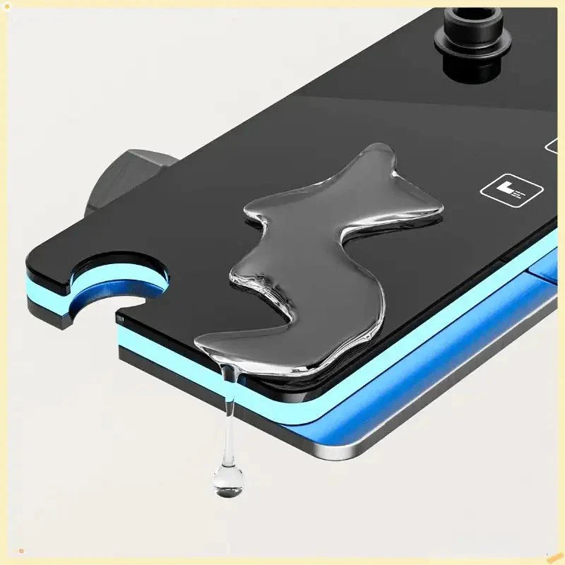 Ensemble de douche avec flexible en métal