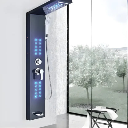 Colonne de douche complète avec jets et éclairage LED