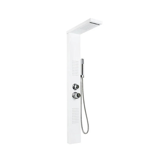 Colonne de douche avec jets et pommeau ajustables