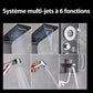 Colonne de douche avec finition anti-trace et design moderne