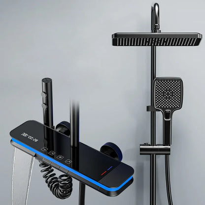 Colonne de douche avec design épuré et moderne