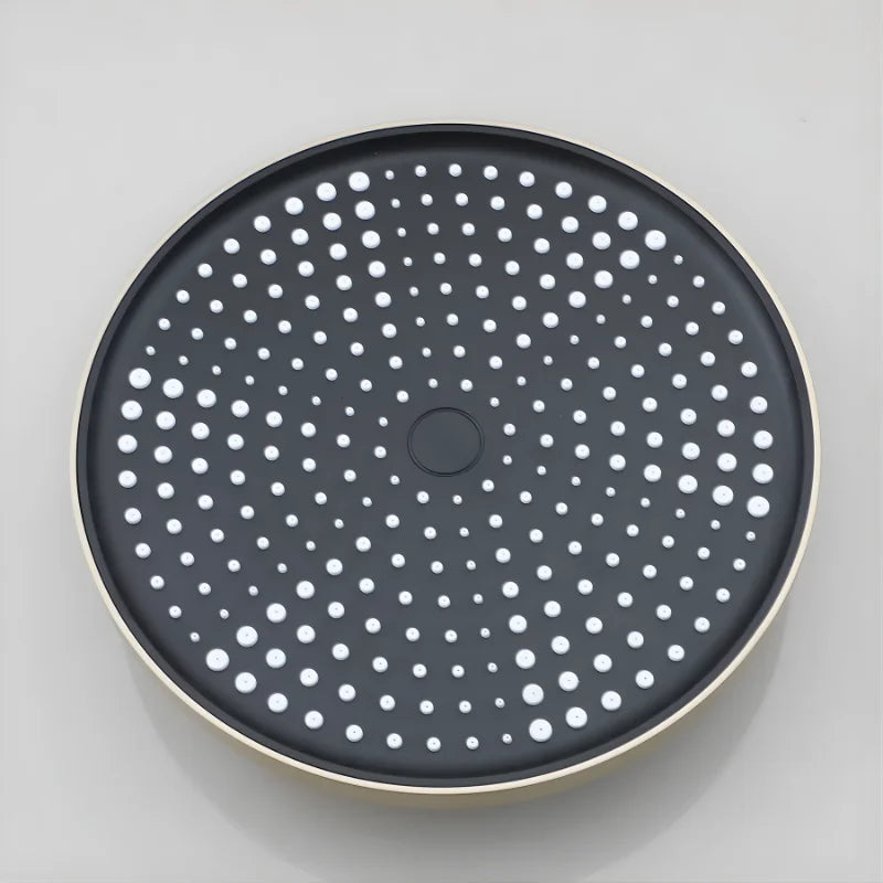 Vue d'ensemble de la colonne installée dans une salle de bain