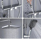 Colonne de Douche Thermostatique colonne douche thermostatique acier vue de face