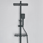 Colonne de douche avec bras ajustable en hauteur