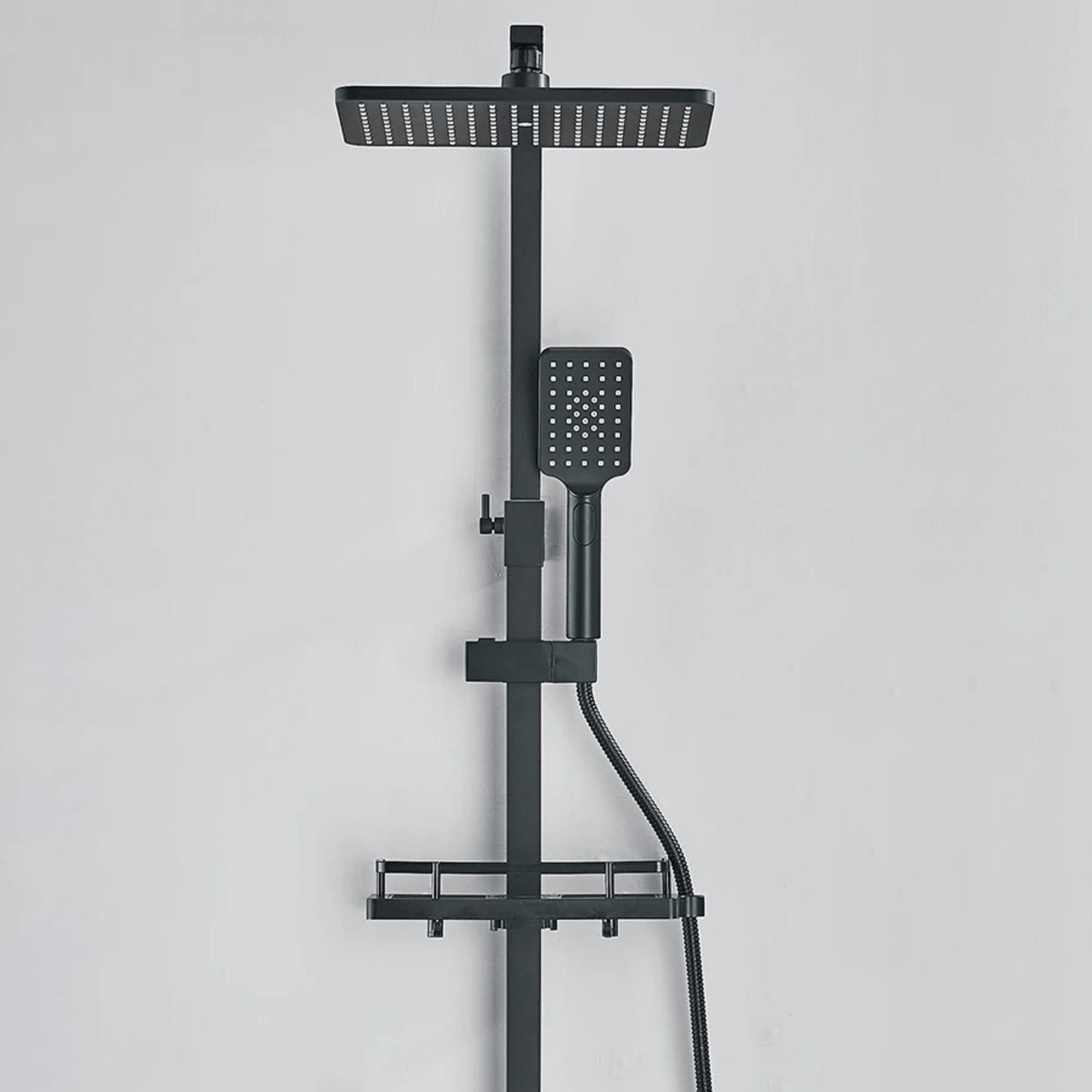 Colonne de douche avec bras ajustable en hauteur