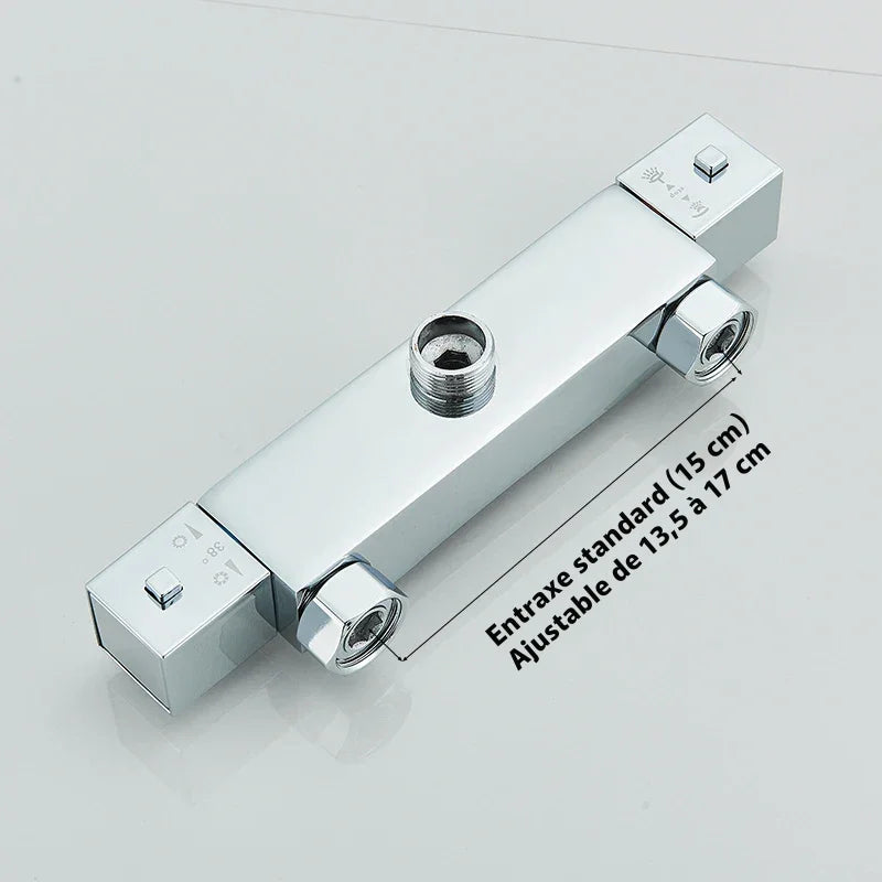 Colonne de Douche Thermostatique | Température Stable et Sécurisée