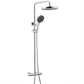 Colonne de douche avec finition lisse et brillante