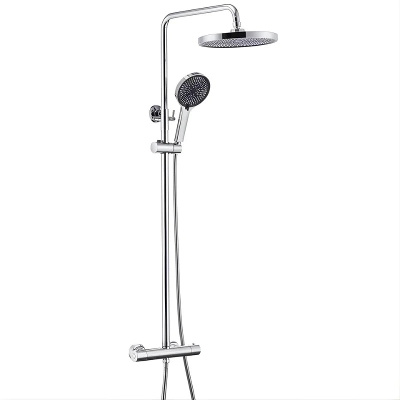 Colonne de douche avec finition lisse et brillante