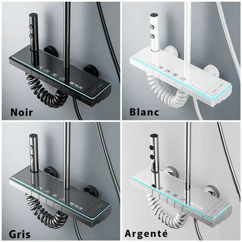 Détail du mitigeur thermostatique pour un contrôle précis