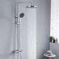 Pomme haute effet pluie, pour une expérience de douche apaisante