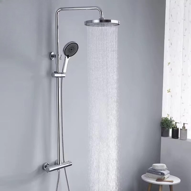 Pomme haute effet pluie, pour une expérience de douche apaisante