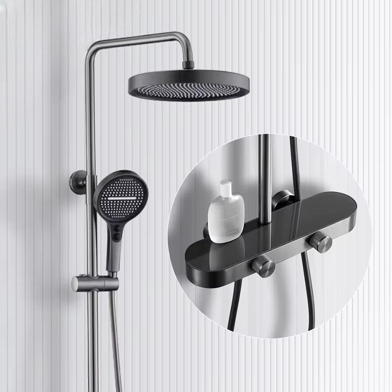 Ensemble complet de douche avec flexible et accessoires
