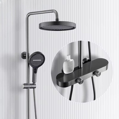 Ensemble complet de douche avec flexible et accessoires