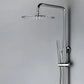Colonne de Douche Thermostatique colonne douche thermostatique rose vue rapprochée