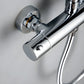 Colonne de Douche Thermostatique colonne douche thermostatique rose vue latérale vue 10