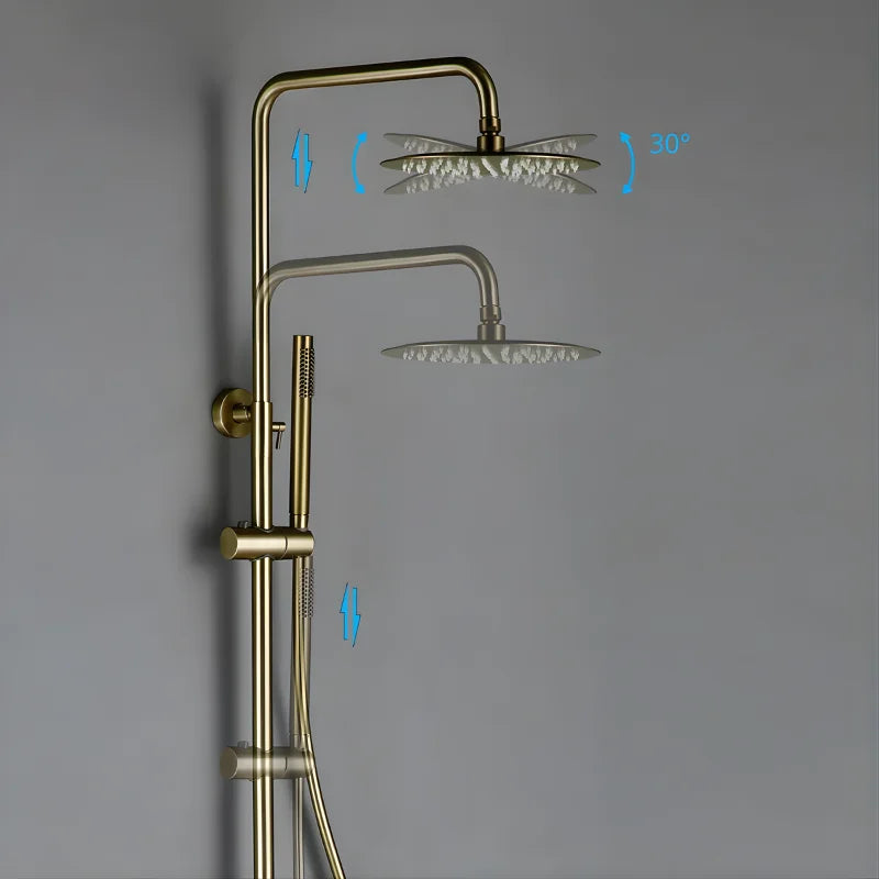 Colonne de Douche Thermostatique colonne douche thermostatique rose vue du matériau vue 20