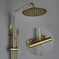Colonne de Douche Thermostatique colonne douche thermostatique rose vue de face vue 21