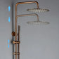 Colonne de Douche Thermostatique colonne douche thermostatique rose vue de détail