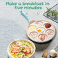 Poêle à pancakes avec empreintes d'animaux visibles