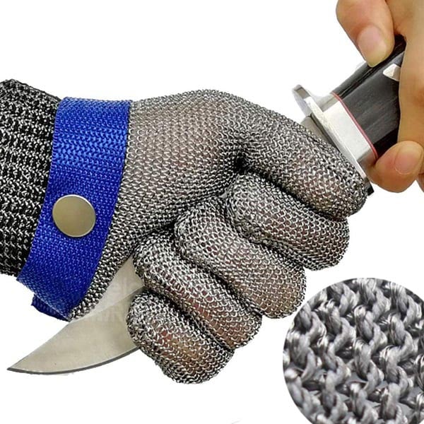 Gant anti-coupure, illustrant sa robustesse et durabilité