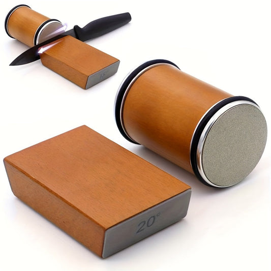 Vue d'ensemble de la pierre et de sa fixation sur une table